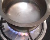A picture of step 1 of Karak Chai.