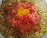 A picture of step 6 of Palak Paneer.