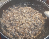 Foto del paso 4 de la receta: Revuelto de champiñones con jamón