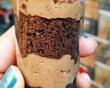 A picture of step 5 of Coffee chocolate dessert.