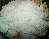 A picture of step 8 of Egg Fried Rice.