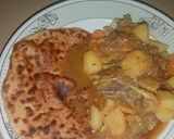 A picture of step 5 of Butter Naan Bread with Potato Soup.