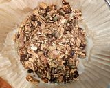 Granola airfryerben zabpehely nélkül, szénhidrátcsökkentett recept fázis 4 fotója