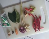 Foto langkah ke 1 dari resep Lodeh Terung kacang panjang.