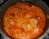 A picture of step 6 of Eba, Okro Soup & Stew.