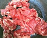 Foto langkah ke 4 dari resep Ca tahu goreng daging sapi.