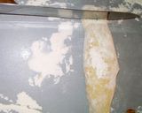 A picture of step 3 of Fish rolls.