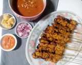 Foto langkah ke 5 dari resep Sate klopo | sate daging kelapa.