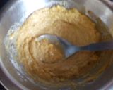 A picture of step 2 of Mango pancakes.