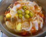 A picture of step 3 of Tomato Beef Soup (Soy Sauce Taste).