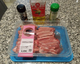 Foto del paso 1 de la receta: Costillar o costillas al horno con salsa barbacoa casera