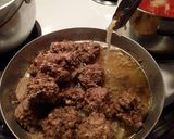 A picture of step 10 of Spaghetti and Meatballs.