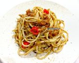 Foto langkah ke 7 dari resep Spaghetti Spicy Tuna.