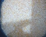A picture of step 1 of Dahi Vada.