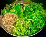 A picture of step 1 of Bún Mắm.