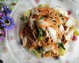 健康早午餐 ~ 日式炒麵 (やきそば)的食譜步驟1照片