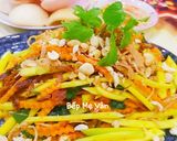 Hình bước làm 5 của món Gỏi xoài khô bò