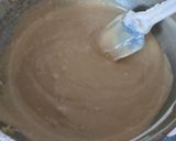 A picture of step 2 of Eggless Milk Sponge Cake with Strawberries.