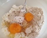 Túrós, zabpehelylisztes, zabpelyhes sajtos "pogácsa" GM recept fázis 2 fotója