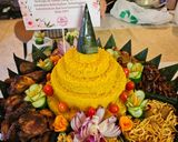 Foto langkah ke 8 dari resep Nasi kuning untuk tumpeng.
