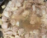 A picture of step 2 of My Steak & Onion pie with Top Crust.
