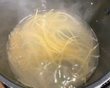 A picture of step 8 of Benford’s Lemon Pasta.