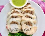 Hình bước làm 4 của món Mực Nhồi Thịt Hấp
