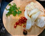 Hình bước làm 2 của món Đậu hũ rim cay ngọt Hàn Quốc 두부조림