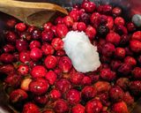 A picture of step 1 of Holiday Cranberry Sauce.