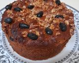 A picture of step 4 of Aata gur cake (wholwheat & jaggery cake).
