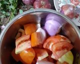 A picture of step 1 of Rajma chawal.