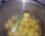 Foto langkah ke 4 dari resep Klepon Kabocha Choki Tabur Wijen.