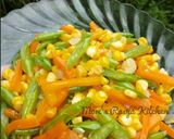 Foto langkah ke 7 dari resep Tumis Buncis Jagung Manis.