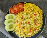 Foto langkah ke 4 dari resep Nasi Goreng Telur.