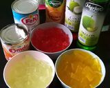 Foto langkah ke 1 dari resep Es Jelly Ceria.