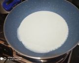 A picture of step 1 of Poori with Basundi.