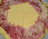 Une image de l'étape 1 de Couronne feuilletée lardon, jambon & emmental.