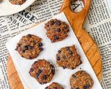 Foto langkah ke 4 dari resep Banana Oats Soft Cookies: Kue Lebaran Sehat (Tanpa Tepung, Tanpa Telur).