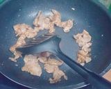 รูปขั้นตอนการทำที่ 2 ของ ผัดเส้นบุกสาหร่าย,ไข่,หมูกระเทียม - คีโต