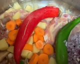 Une image de l'étape 3 de LOUBIA 🌶️LÉGUMINEUSE 🫘 EN FÊTE 🥕 RECETTE ALGÉRIENNE 🧄🧅🫜🫚.