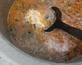 A picture of step 8 of Chana Pulao.