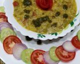 A picture of step 4 of Vegetable Khichadi.