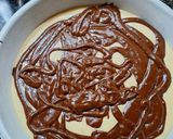 Foto del paso 5 de la receta: Bizcochuelo marmolado 🥧🤎💛