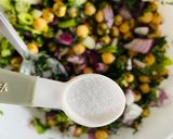 A picture of step 3 of Chickpea salad.