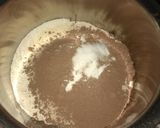 A picture of step 1 of Semolina cake.