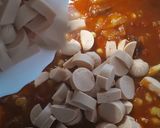 Tarhonyás lecsó recept fázis 3 fotója