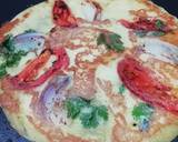 Moong Daal Pizza recipe step 6 photo