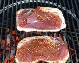 Duck breast ‘yakitori’ with garlic mushrooms and tender stem broccoli recipe step 3 photo