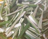 A picture of step 1 of Crispy Okra Fry.