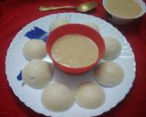 A picture of step 3 of Steamed Pitha in microwave oven.